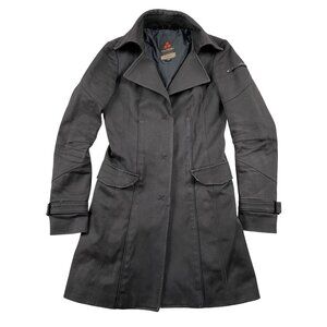 Peuterey Jacket Womens 40 Small Heavy Duty Trench Seafaring 722 PTY 02